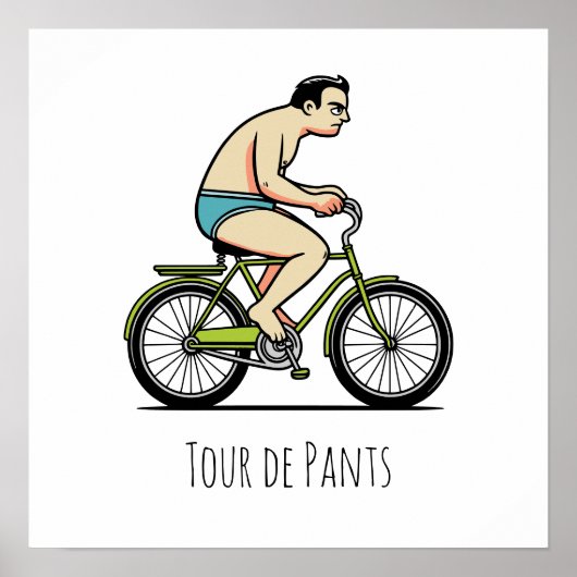 Tour de pants poster (Voorkant)