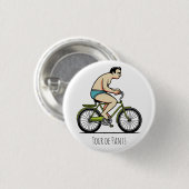 Tour de pants ronde button 3,2 cm (Voorkant /achterkant)