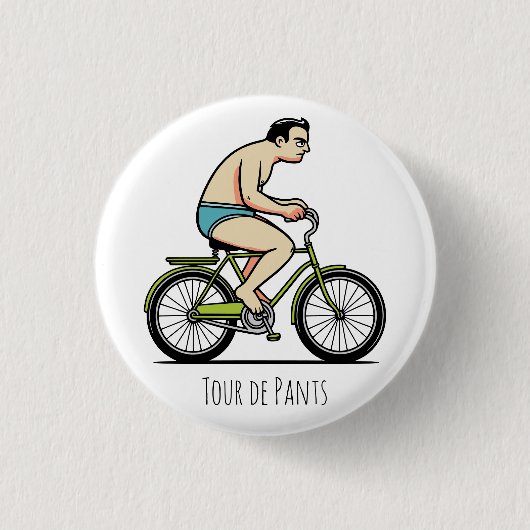 Tour de pants ronde button 3,2 cm (Voorkant)