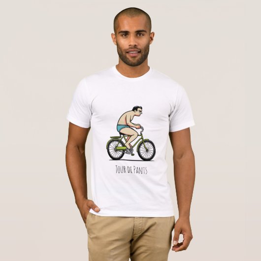 Tour de pants t-shirt (Voorkant volledig)