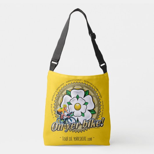 "Tour de Yorkshire" 2018 On yer Bike, tas design (Voorkant)