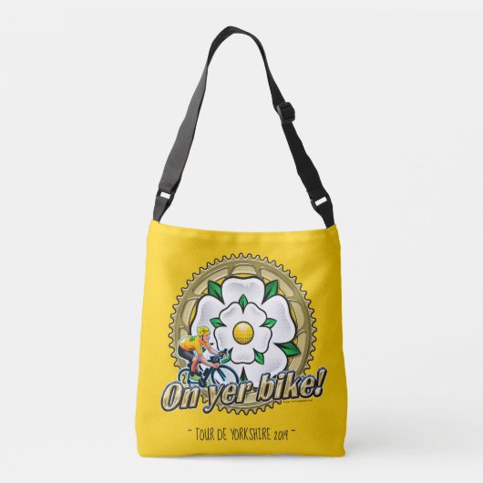 "Tour de Yorkshire" 2019 On yer Bike, tas design (Achterkant)