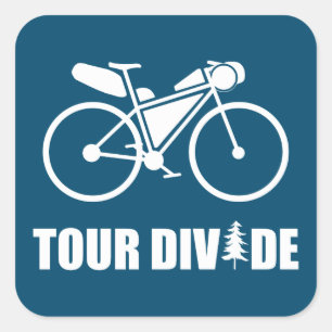 Tour Di Vierkante Sticker
