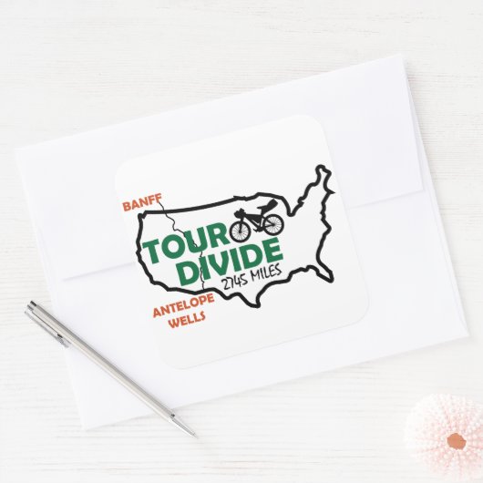 Tour Divide Sticker (Envelop)