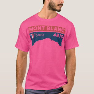 Tour du Mont Blanc 4810 TMB Hike Frankrijk Trekkin T-shirt