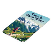 Tour du Mont Blanc Frankrijk Magneet (Linkerzijde)