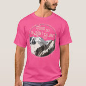 Tour du Mont Blanc Gear European Hiking Trail Souv T-shirt (Voorkant)