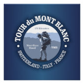 Tour du Mont Blanc Poster (Voorkant)