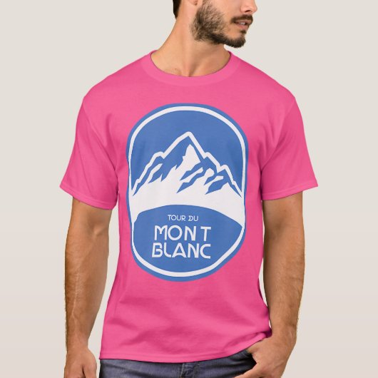 Tour Du Mont Blanc T-shirt (Voorkant)