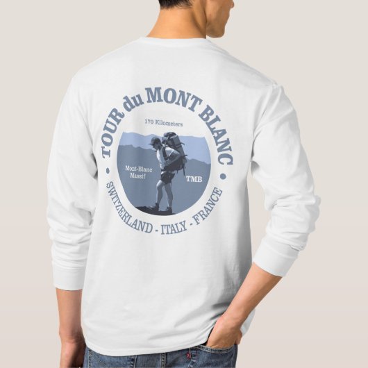 Tour du Mont Blanc T-shirt (Achterkant)