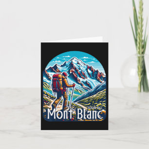 Tour du Mont Blanc TMB Zwitserland Italië Frankrij Kaart