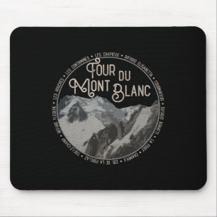 Tour Du Mont Blanc Uitrusting Europese Wandelroute Muismat