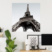 Tour Eiffel Black & White Poster (Thuiskantoor)