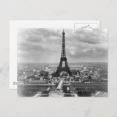 Tour Eiffel Briefkaart (Voorkant / Achterkant)