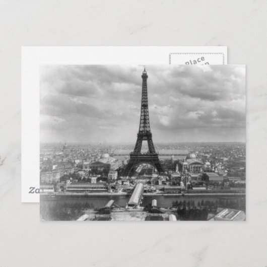 Tour Eiffel Briefkaart (Voorkant / Achterkant)