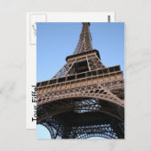 Tour Eiffel Briefkaart (Voorkant / Achterkant)