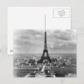 Tour Eiffel Briefkaart (Voorkant / Achterkant)