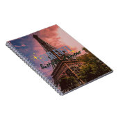 Tour Eiffel Notitieboek – Parijse Romance (Rechterzijde)