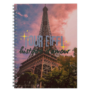 Tour Eiffel Notitieboek – Parijse Romance