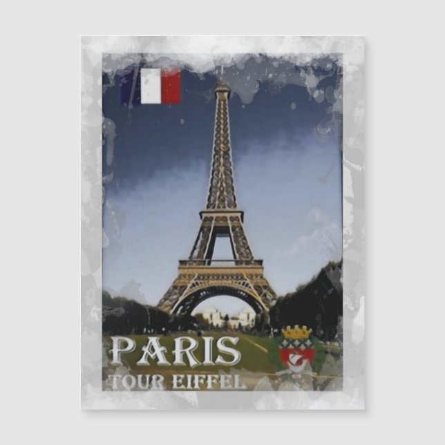Tour Eiffel - Pari - Frankrijk - (Voorkant)