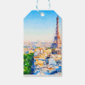Tour Eiffel - Parijs Cadeaulabel (Voorkant)