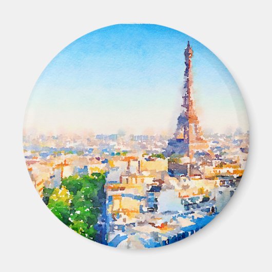 Tour Eiffel - Parijs Magneet (Voorkant)