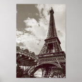 Tour Eiffel Paris, France Photography Poster (Voorkant)