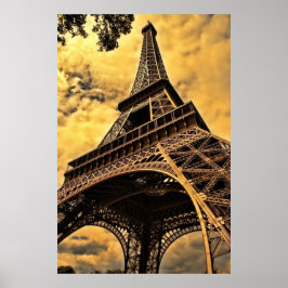 Tour Eiffel Paris France Poster (Matte)