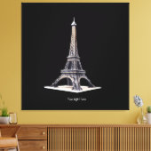 Tour Eiffel Paris Frankrijk Canvas Afdruk (Insitu (Woonkamer))