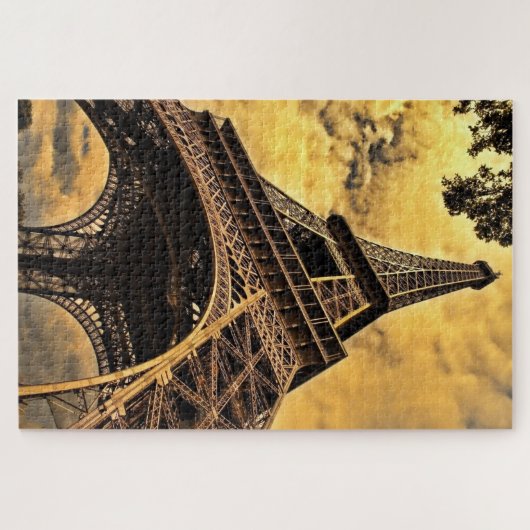 Tour Eiffel Paris Frankrijk Legpuzzel (Horizontaal)