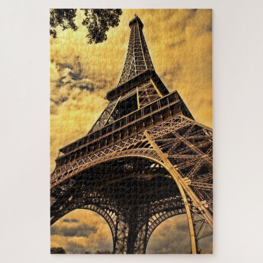 Tour Eiffel Paris Frankrijk Legpuzzel (Verticaal)