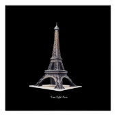 Tour Eiffel Paris Frankrijk Perfect Poster (Voorkant)