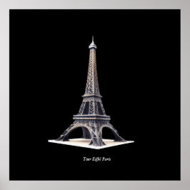 Tour Eiffel Paris Frankrijk Poster