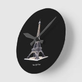 Tour Eiffel Paris Frankrijk Ronde Klok (Hoek)