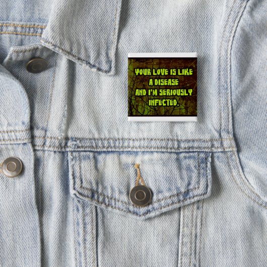 TOUR FLES VIERKANTE BUTTON 5,1 CM (In situ)