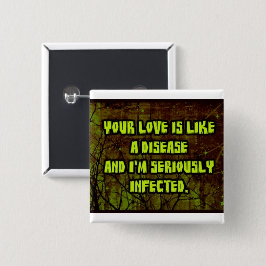 TOUR FLES VIERKANTE BUTTON 5,1 CM (Voorkant /achterkant)