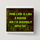 TOUR FLES VIERKANTE BUTTON 5,1 CM (Voorkant)