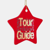 Tour Guide Extraordinaire Keramisch Ornament (Rechts)