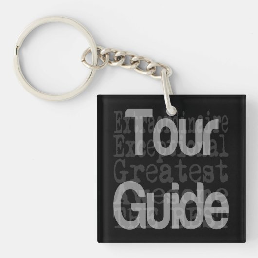 Tour Guide Extraordinaire Sleutelhanger (Voorkant)