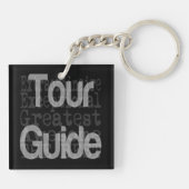 Tour Guide Extraordinaire Sleutelhanger (Achterkant)