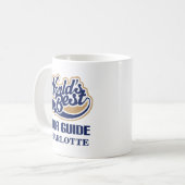 Tour Guide Gepersonaliseerde microscoopcadeaus Koffiemok (Voorkant links)