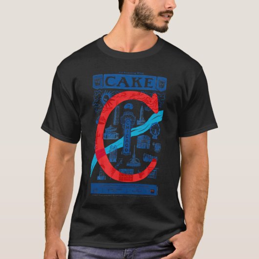 Tour in Chicago 2024 T-shirt (Voorkant)