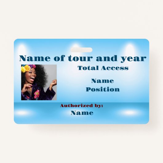 Tour Pass Badge (Voorkant)