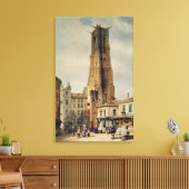 Tour Saint-Jacques Canvas Afdruk (Insitu (Woonkamer))