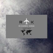 Tour Toerisme Reisagent grijs Visitekaartje