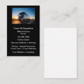 Tour Verhuur Bus Visitekaartjes (Voorkant / Achterkant)