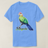 Touraco de Pauline vogel Angola T-shirt (Design voorkant)