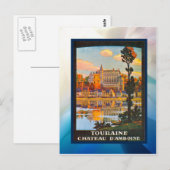 Touraine, Chateau d'Amboise Briefkaart (Voorkant / Achterkant)