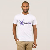 TourCMS Basic logo T-shirt (Voorkant volledig)