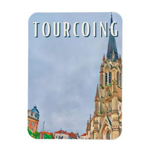 Tourcoing Photo Vintage Magneet